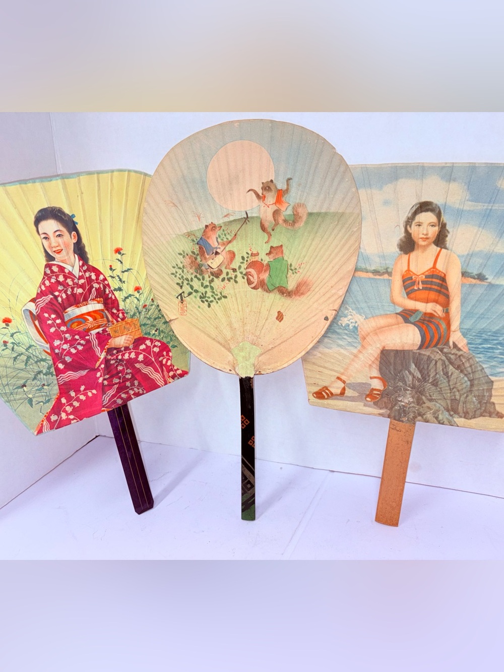 Vintage Japanese Fans